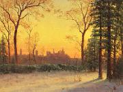 Albert Bierstadt View of the Parliament Buildings from the Grounds of Rideau Halls oil painting picture wholesale